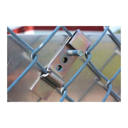 Accuform Sign Holder Bracket for Fences, 4-1/2"x3-1/2"x1", Steel HSR270
